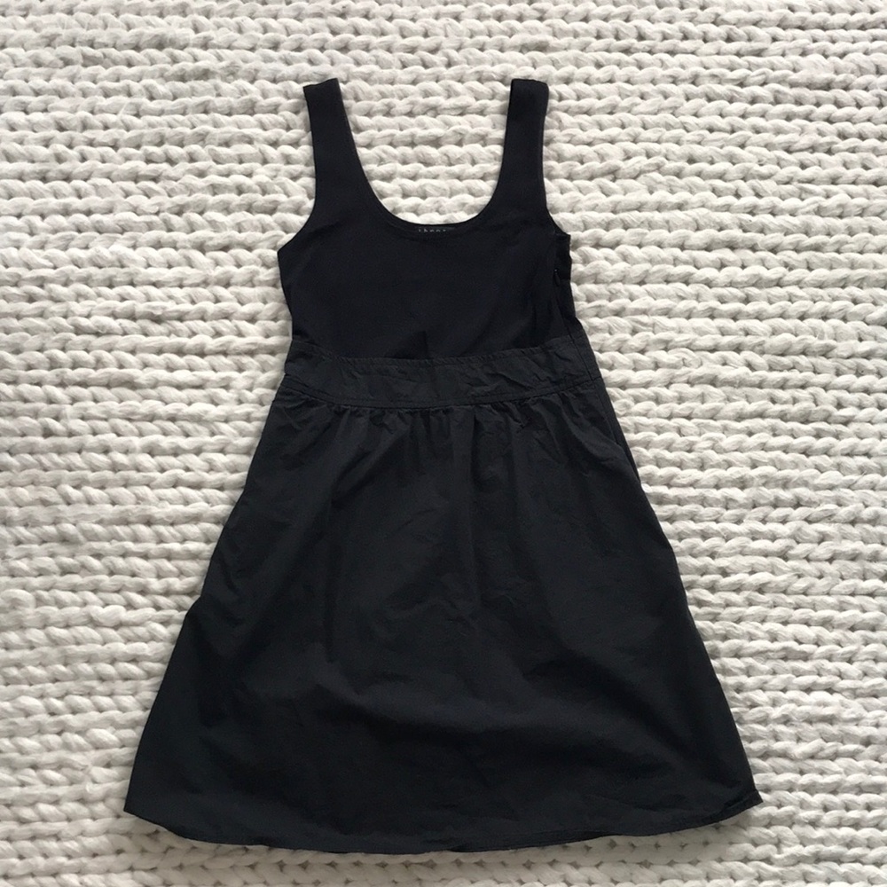 Theory Black Sleeveless Dress